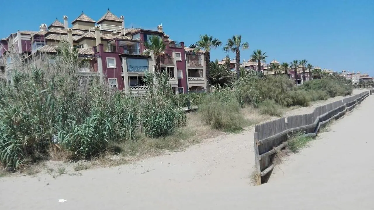 Apartment Mirando Al Mar. Primera Linea De Playa Isla Canela